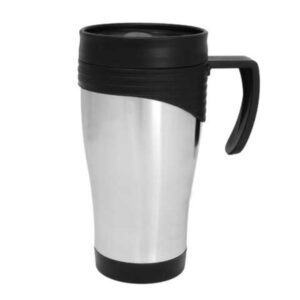 Kubek izotermiczny Odense 400 ml, srebrny - obrazek 3