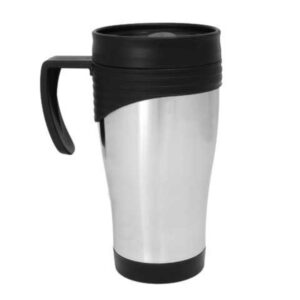 Kubek izotermiczny Odense 400 ml, srebrny - obrazek 4