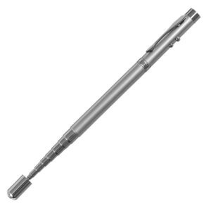 Długopis 4-funkcyjny Pointer ze wskaźnikiem laserowym, srebrny - obrazek 3