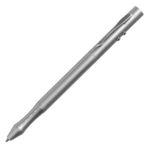 Długopis ze wskaźnikiem laserowym Combo – 4 w 1, srebrny - obrazek 3