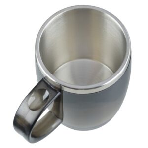 Kubek izotermiczny Barrel 400 ml, grafitowy - obrazek 3