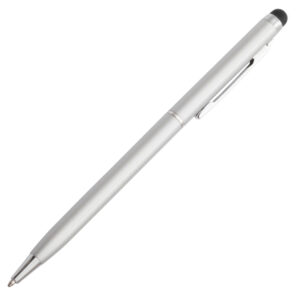 Długopis aluminiowy Touch Tip, srebrny - obrazek 4