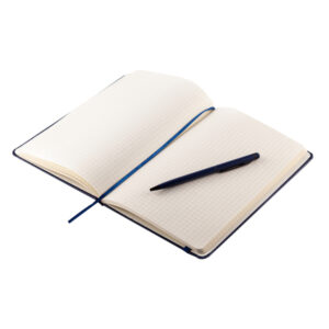 Zestaw notes z długopisem Abrantes, granatowy - obrazek 4