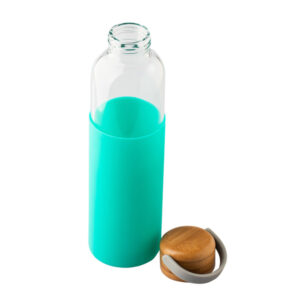 Szklana butelka Refresh 560 ml, zielony - obrazek 3