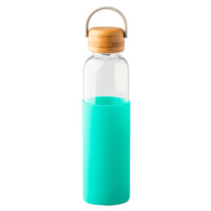 Szklana butelka Refresh 560 ml, zielony - obrazek 4