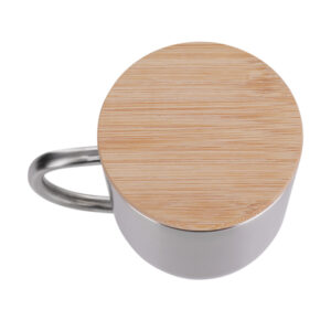 Kubek stalowy Maloy 350 ml , srebrny - obrazek 4